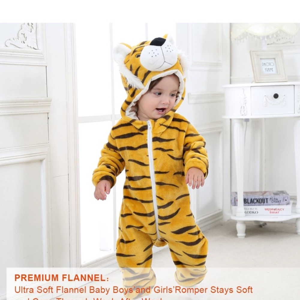 Tiger Baby animal costume